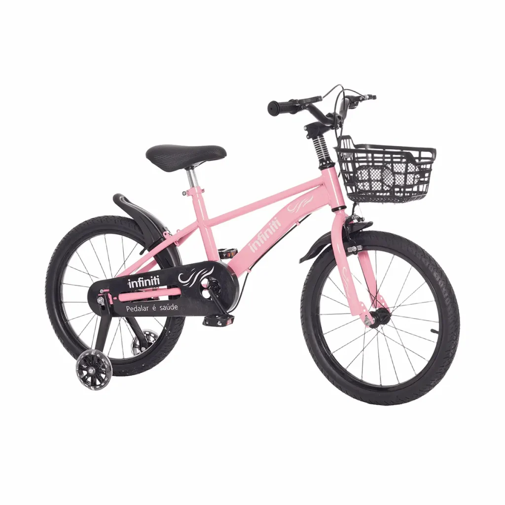 Bicicleta – aro 14 – cor rosa