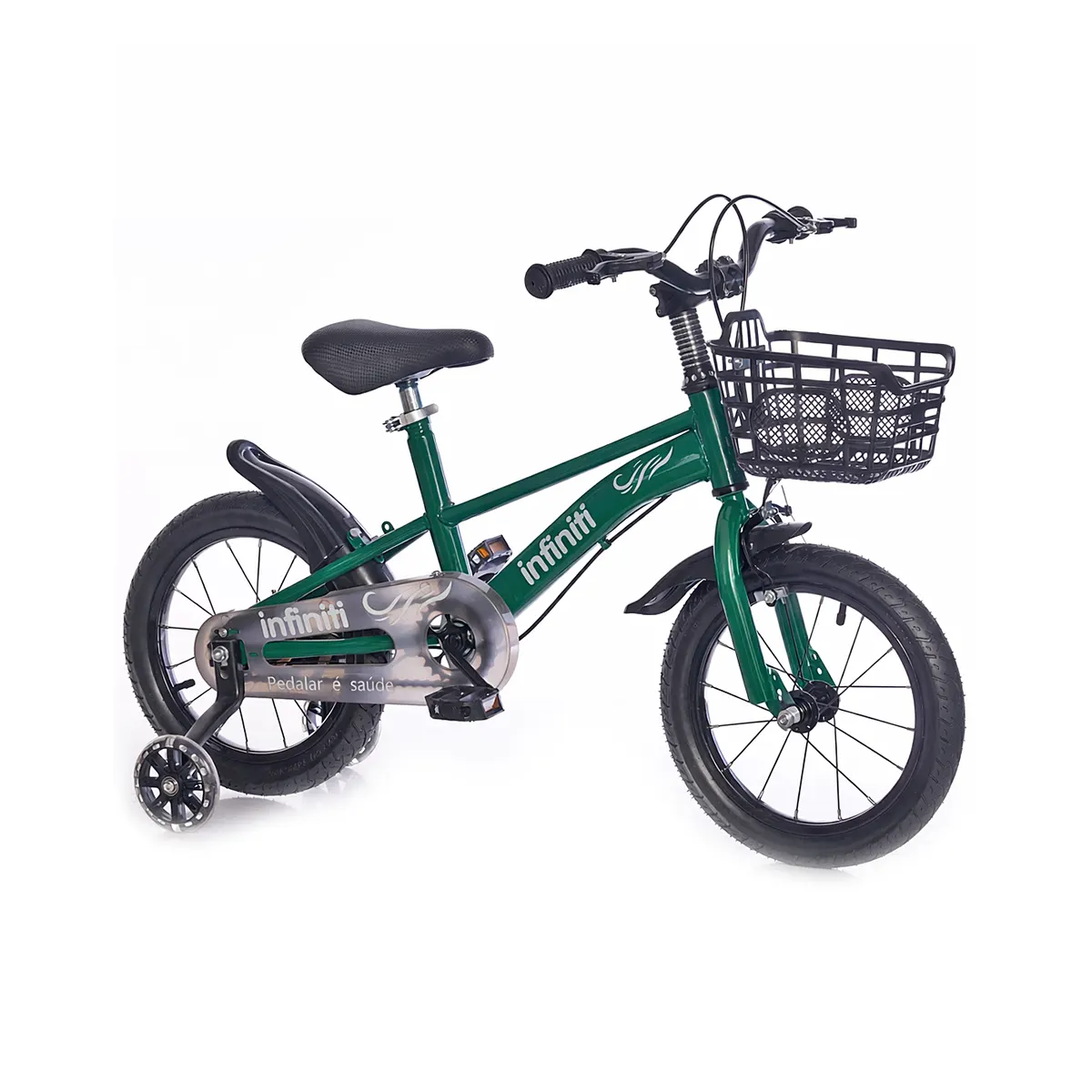bicicleta infantil verde aro 14